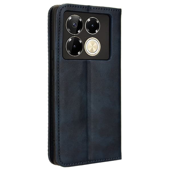 Bofink Vintage Infinix Note 40 Pro lærveske - Blå Blue