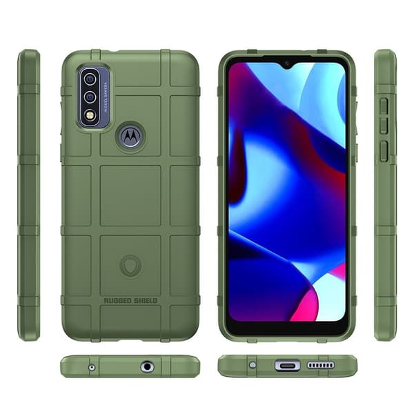 Rugged Shield Motorola G Pure skal - Grön Grön