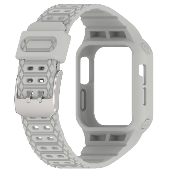 Apple Watch Ultra integrert rem med deksel - Grå White