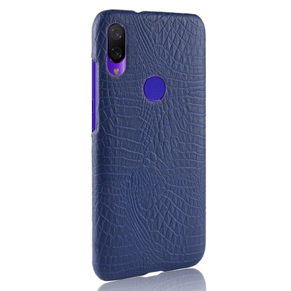 Croco cover - Xiaomi Redmi Note 7 / Note 7S – Cyan Blue