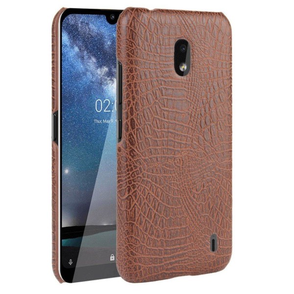 Croco Nokia 2.2 cover - Brun Brown