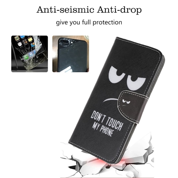 Wonderland Xiaomi Redmi Note 8 Pro Etui - Rør ikke ved min telefon Black