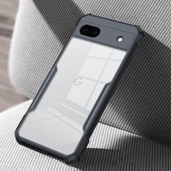 Stöttåligt Google Pixel 6a hybridskal - Svart Svart