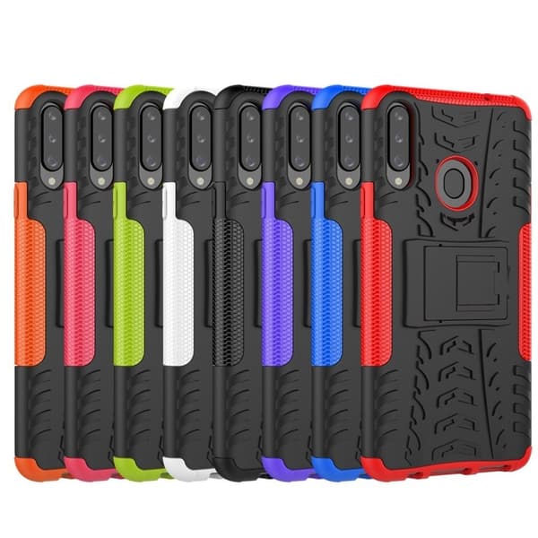Offroad case - Samsung Galaxy A20s - Rød Red