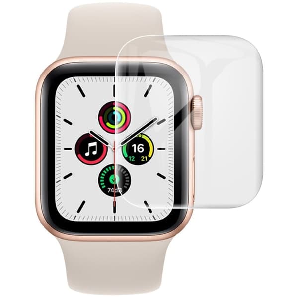 2Pcs IMAK Apple Watch SE 2022 (44mm) hydrogel film III screen protector Transparent