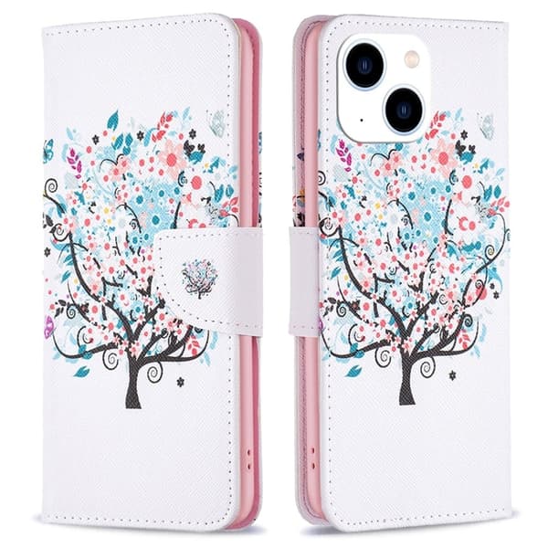 Wonderland iPhone 15 fodral -Rosa Rosa