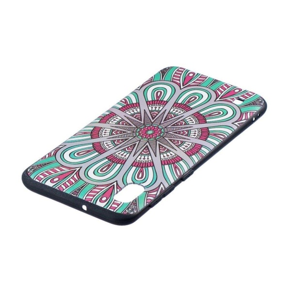 Imagine Samsung Galaxy A10 cover - Symetrisk Mønster Multicolor