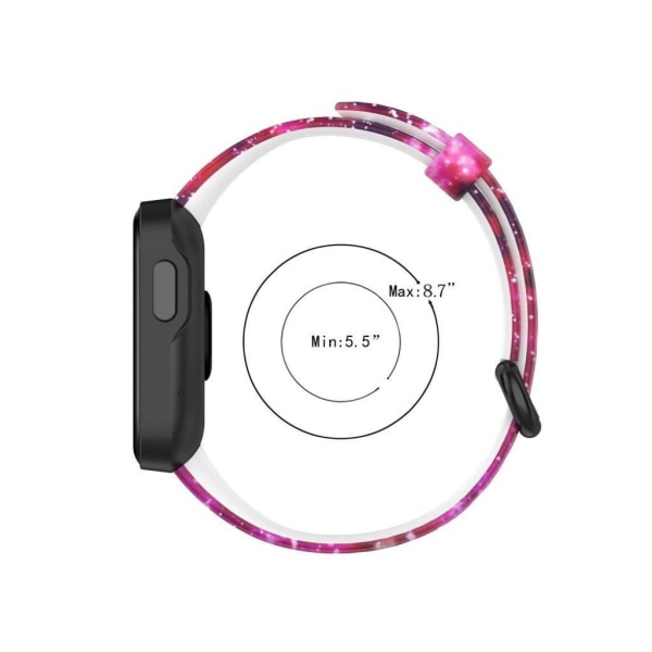 Xiaomi Mi Watch Lite / Redmi Watch farverigt mønster silikone urrem - Maske Multicolor