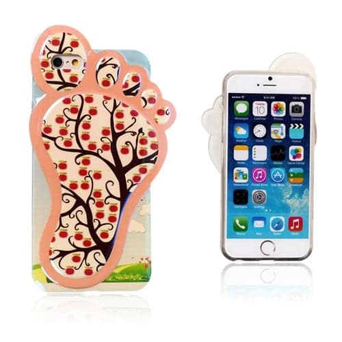 3D Foot (Frukt i et tre) iPhone 6 Deksel Multicolor