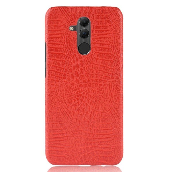 Huawei Mate 20 Lite krokotiili iho rakenteinen synteetti nahkain Red
