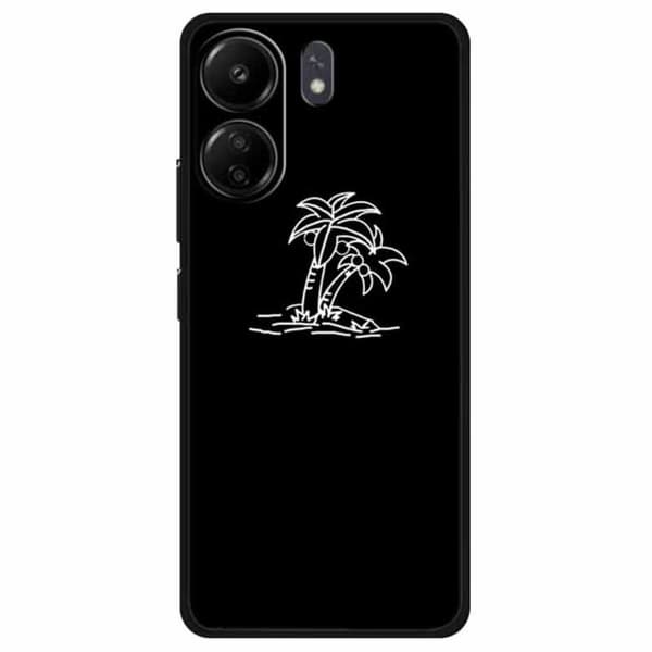 Imagine Xiaomi Redmi 13C / Xiaomi Poco C65 deksel - Kokosnøtt Tre Black