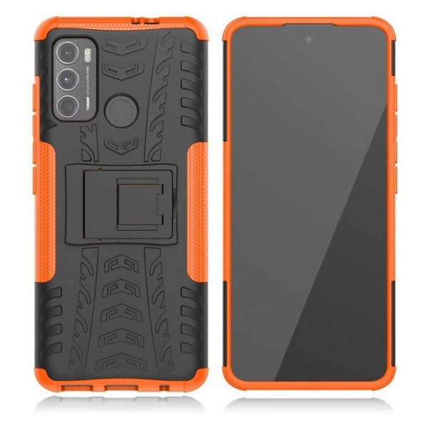 Offroad Suojakotelo Motorola Moto G60 - Oranssi Orange