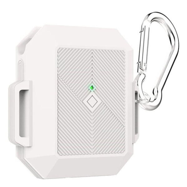 AirPods armor style etui - Hvit White
