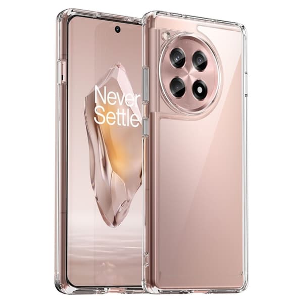 OnePlus 12R / OnePlus Ace 3 smart akryl cover - Transparent Transparent