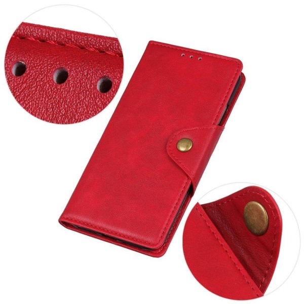 Alpha Huawei Mate 30 flip etui - Rød Red