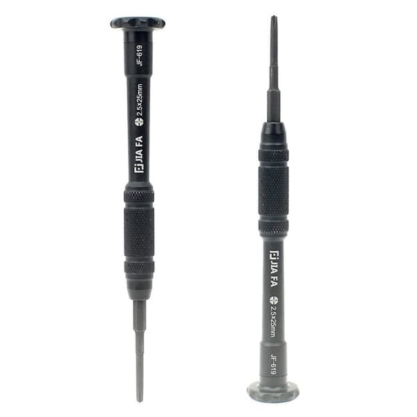 Universal Phillips 2.5 skrutrekker med anti glipp håndtak Black