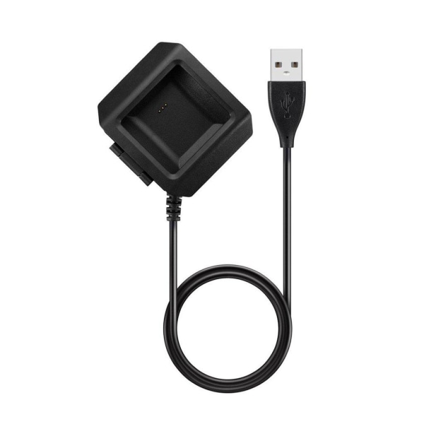 Fitbit Ionic laadukas USB latauskaapeli Black