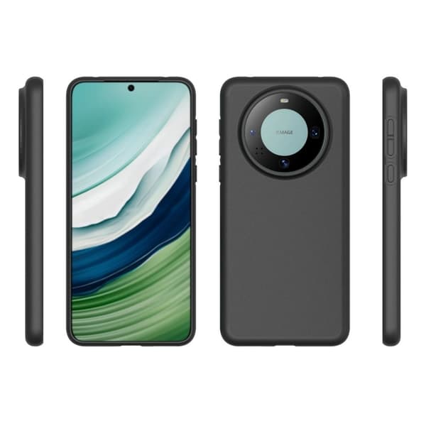 Mjukt och matt Huawei Mate 60 skal Silvergrå