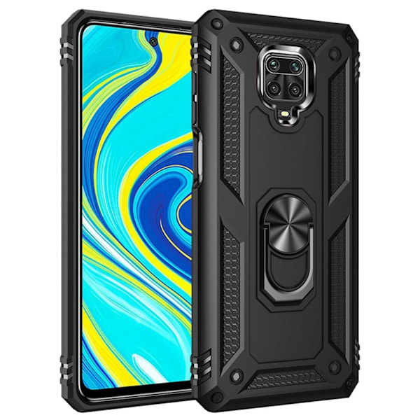 Bofink Combat Xiaomi Redmi Note 9 Pro / 9s Etui - Svart Black