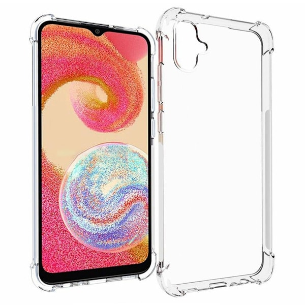 Lux-Case Turvatyynyn suojus Samsung Galaxy A04e:lle Transparent