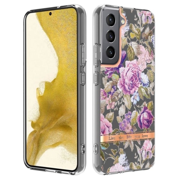 Super Slim og Holdbart Blødtcover til Samsung Galaxy S23 Plus - Hc006 Lilla Pæon Purple