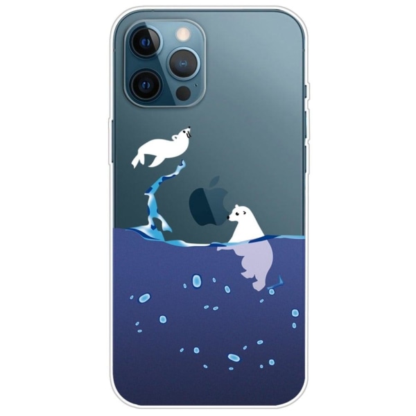 Deco iPhone 14 Pro Max case - Polar Bears Blue