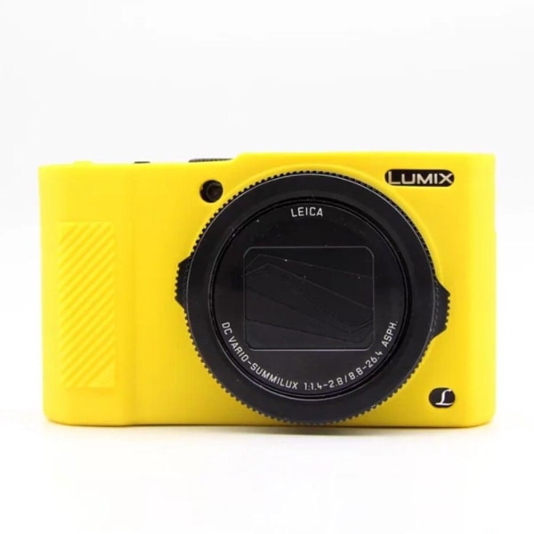 Silicone cover for Panasonic Lumix DMC LX10 - Yellow Yellow