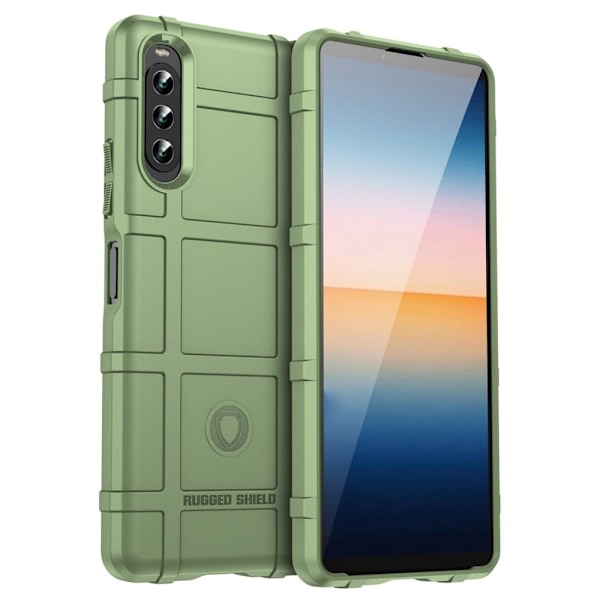 Rugged Shield Sony Xperia 10 IV skal - Grön Grön