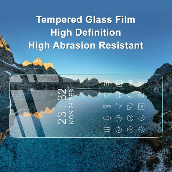 IMAK H karkaistu lasinen näytönsuoja Sony Xperia 1 V Transparent