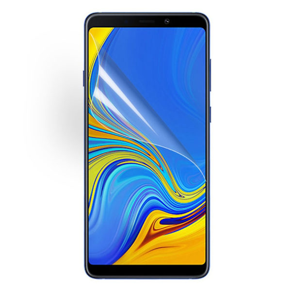 Samsung Galaxy A9 (2018) LCD kirkas HD pehmeä silikooni suojaava näyttö kalvo - Transparentti Transparent