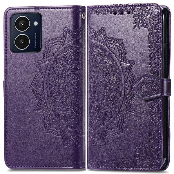 Mandala HMD Pulse Pro nahkakotelo - Violetti Purple