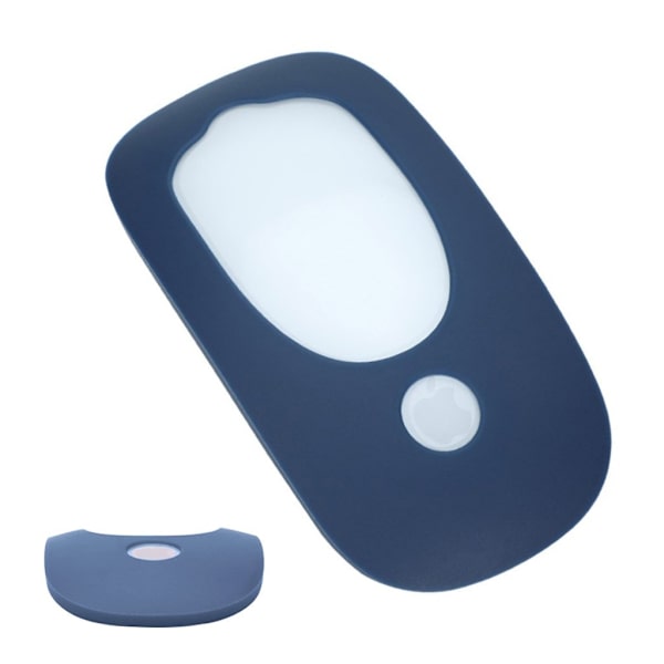 Apple Magic Mouse 2 / Mouse 1 silikonöverdrag - Midnattsblå Blå