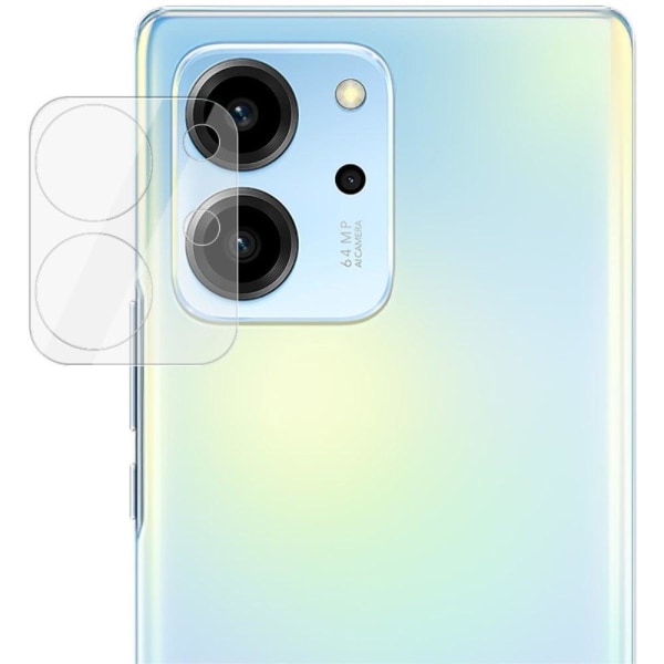 IMAK kameraskydd i glas med linsskydd i akryl för Honor 80 SE Transparent