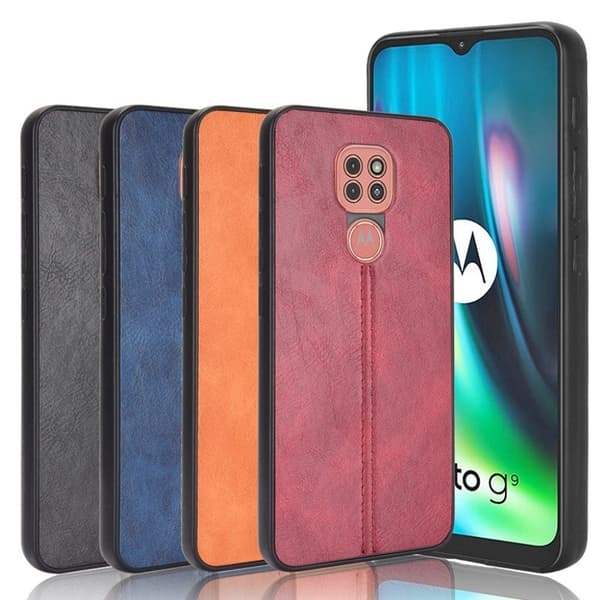 Admiral Motorola Moto E7 Plus / G9 Play Deksel - Svart Black