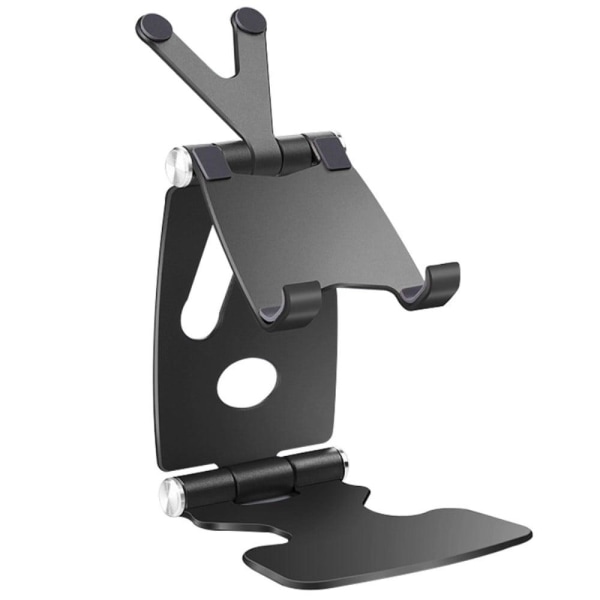 Universal V-shaped phone and tablet stand holder - Black Svart