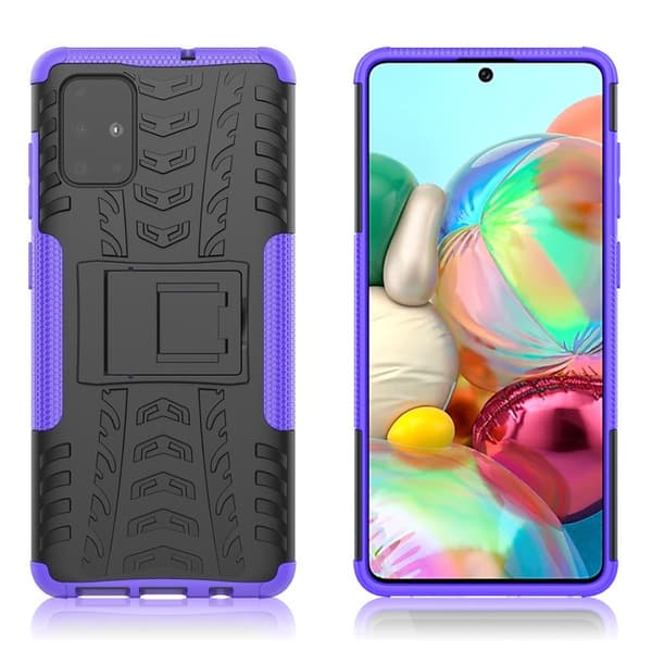 Offroad Samsung Galaxy A71 skal - Lila Lila