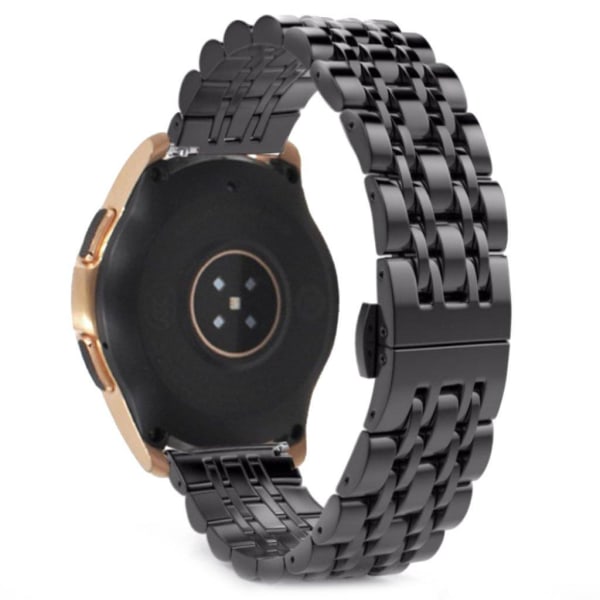 Samsung Galaxy Watch (46mm) stainless steel buckle watch band - Svart