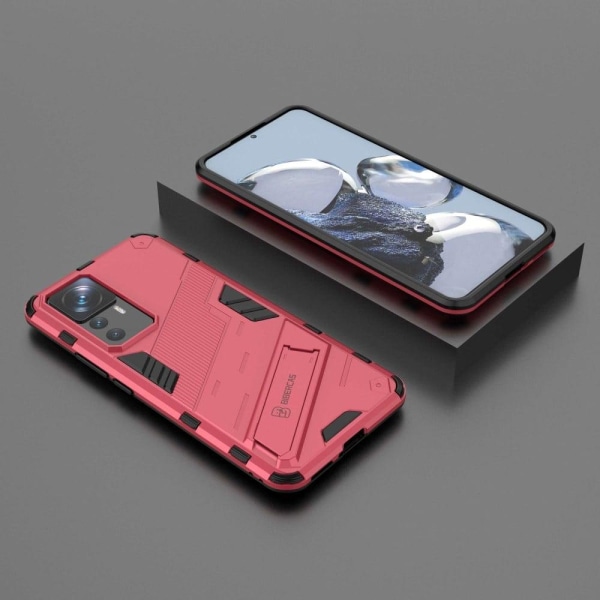 Stöttåligt Xiaomi 12T Pro hybridskal - Rosa Rosa