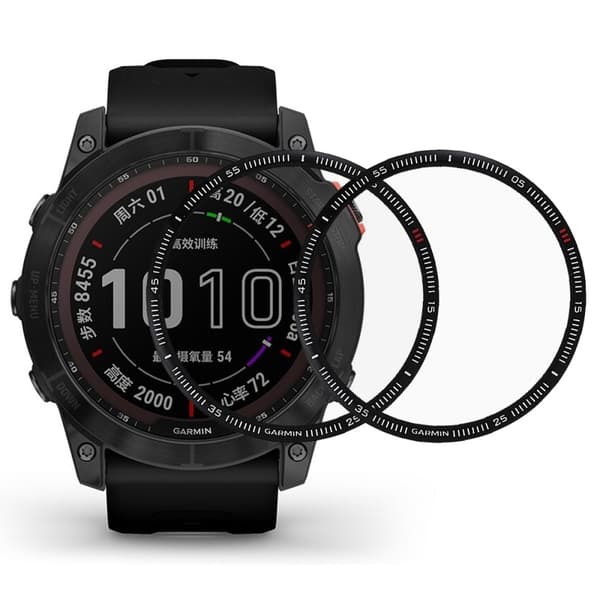 2Pcs Garmin Fenix 7 PMMA screen protector Transparent