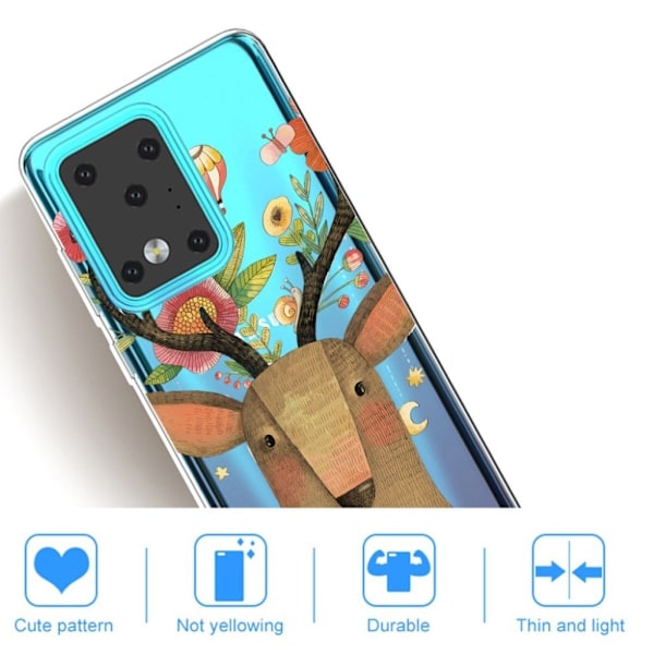Deco Samsung Galaxy S20 Ultra skal - Älg Brun
