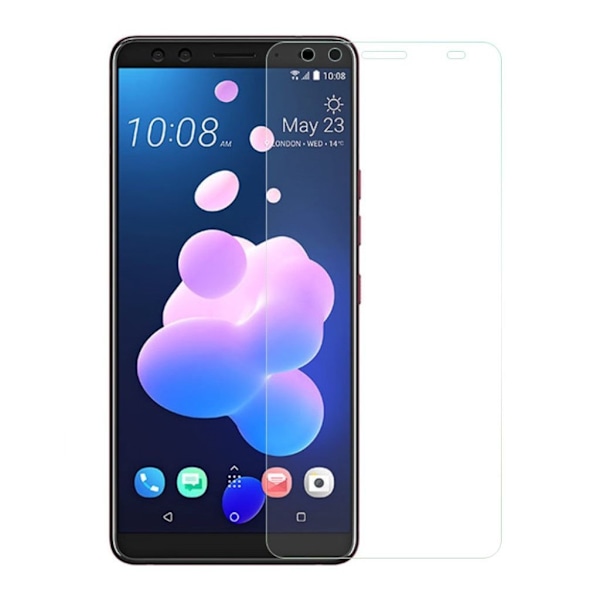 0.3mm härdat glas HTC U12 Plus skärmskydd Transparent
