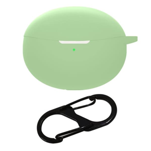 Oppo Enco R Pro / Air2 Pro silikondeksel med spenne - Matcha Grønn Green