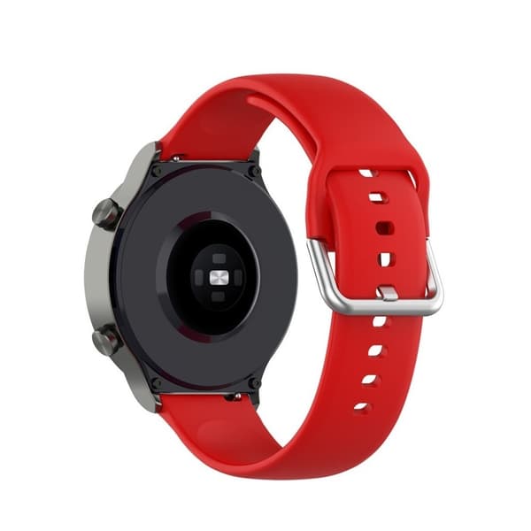 Universal comfortable silikon klockarmband - röd Storlek: S Röd