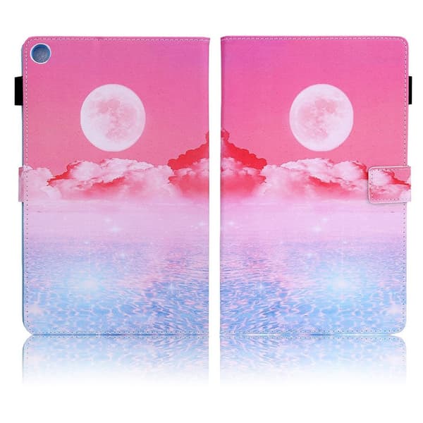 Samsung Galaxy Tab A 10.1 (2019) elegant  læder flip etui - Afterglow Pink