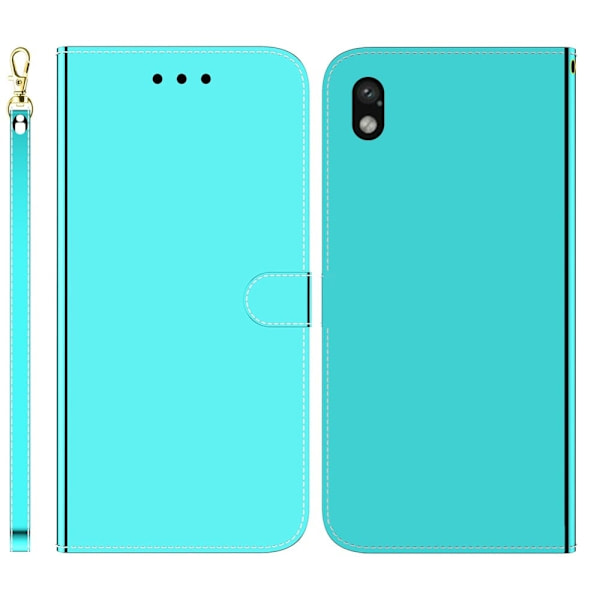 Mirror Sony Xperia Ace III flip case - Syaani Green