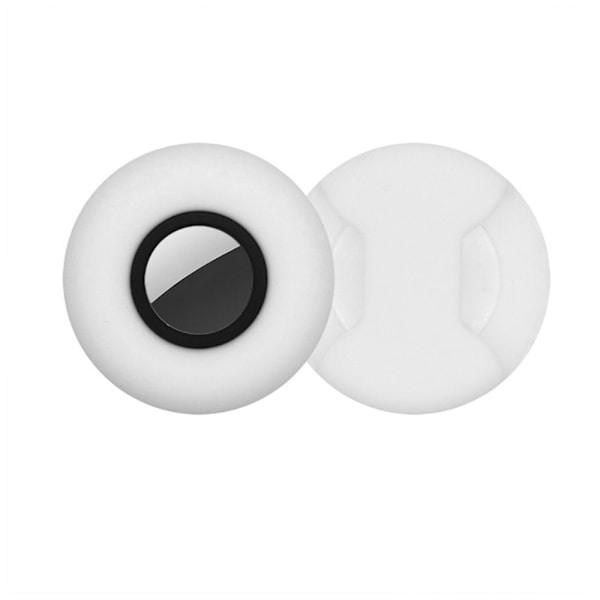 AirTags silikoneetui - Hvid / Sort Størrelse: S White