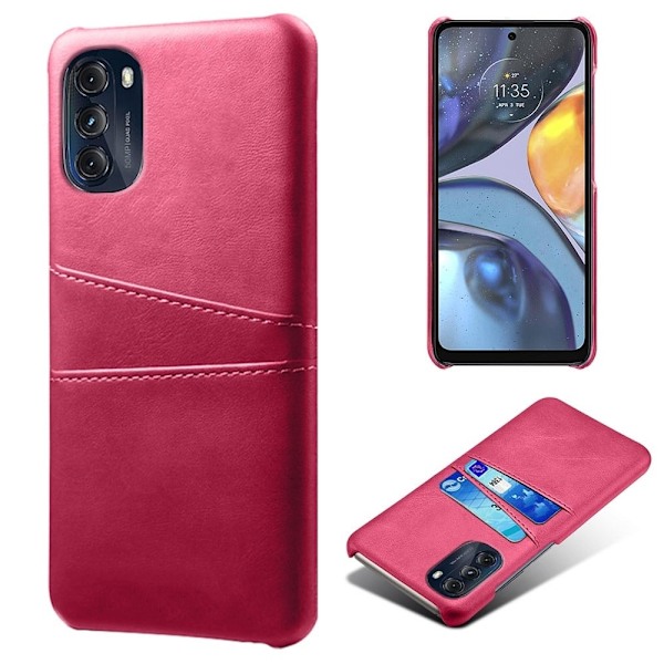 Dual Card Motorola Moto G (2022) cover - Pink Pink