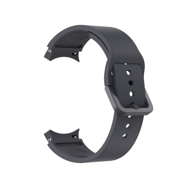Samsung Galaxy Watch 5 / 4 / 3 silikoninen ranneke - Harmaa Silver grey