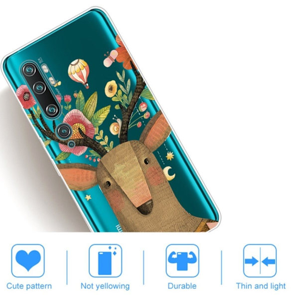 Deco Xiaomi Mi CC9 Pro / Xiaomi Mi Note 10 kotelot - Hirvi Multicolor