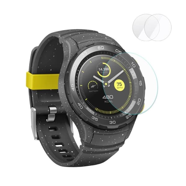 Huawei Watch 2 skärmskydd härdat glas explossionsäker Transparent